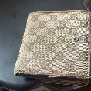 Gucci Beige and Brown Women's Wallet